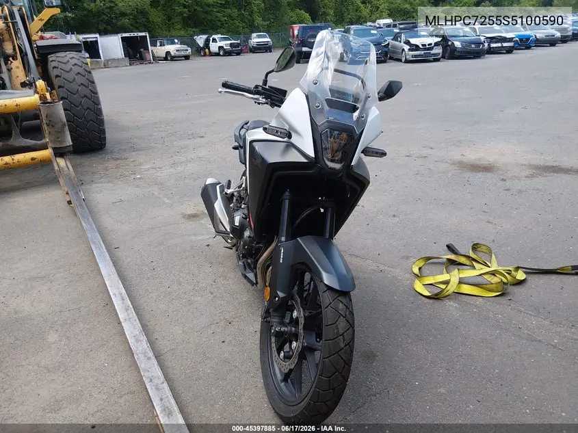 2025 Honda Cb500 Xa VIN: MLHPC7255S5100590 Lot: 45397885