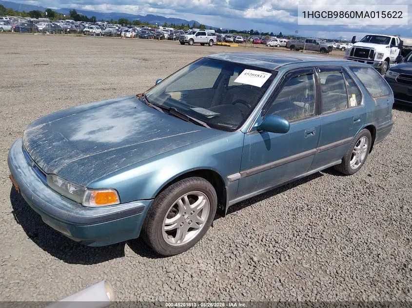 1991 Honda Accord Ex VIN: 1HGCB9860MA015622 Lot: 45201813