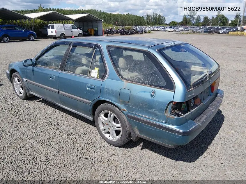 1991 Honda Accord Ex VIN: 1HGCB9860MA015622 Lot: 45201813