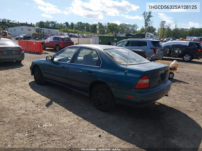 1995 Honda Accord Lx/Ex VIN: 1HGCD5632SA128125 Lot: 45255665