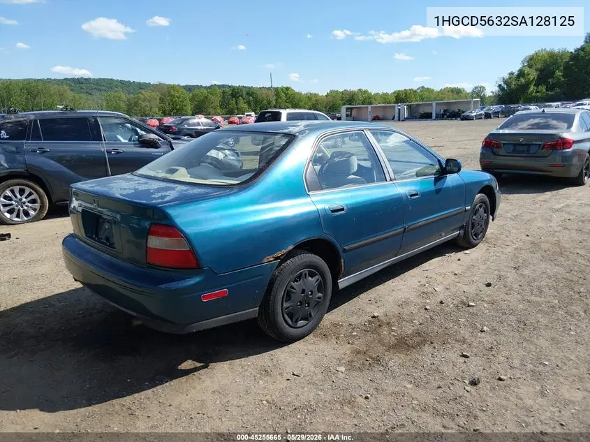 1995 Honda Accord Lx/Ex VIN: 1HGCD5632SA128125 Lot: 45255665
