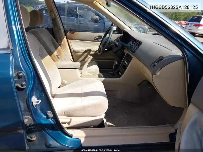 1995 Honda Accord Lx/Ex VIN: 1HGCD5632SA128125 Lot: 45255665