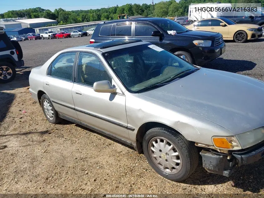 1997 Honda Accord Ex VIN: 1HGCD5666VA216383 Lot: 45383145