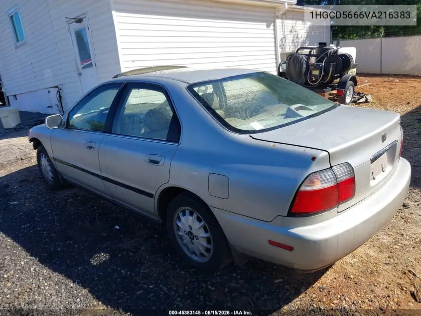 1997 Honda Accord Ex VIN: 1HGCD5666VA216383 Lot: 45383145