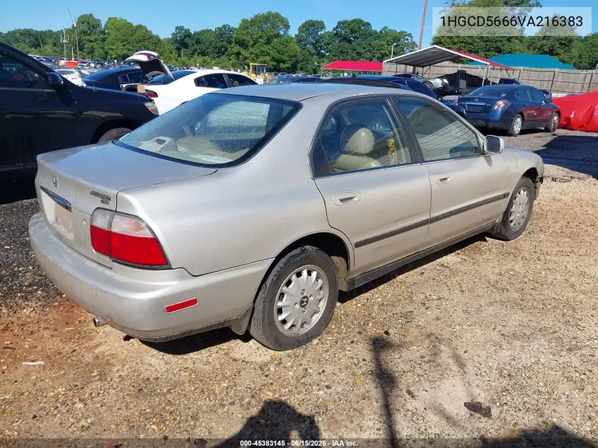 1997 Honda Accord Ex VIN: 1HGCD5666VA216383 Lot: 45383145