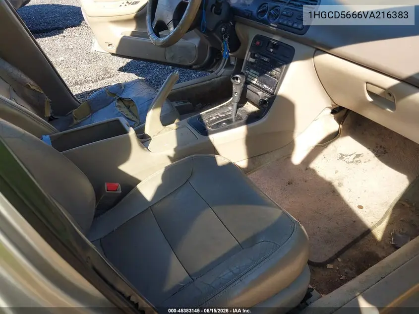 1997 Honda Accord Ex VIN: 1HGCD5666VA216383 Lot: 45383145