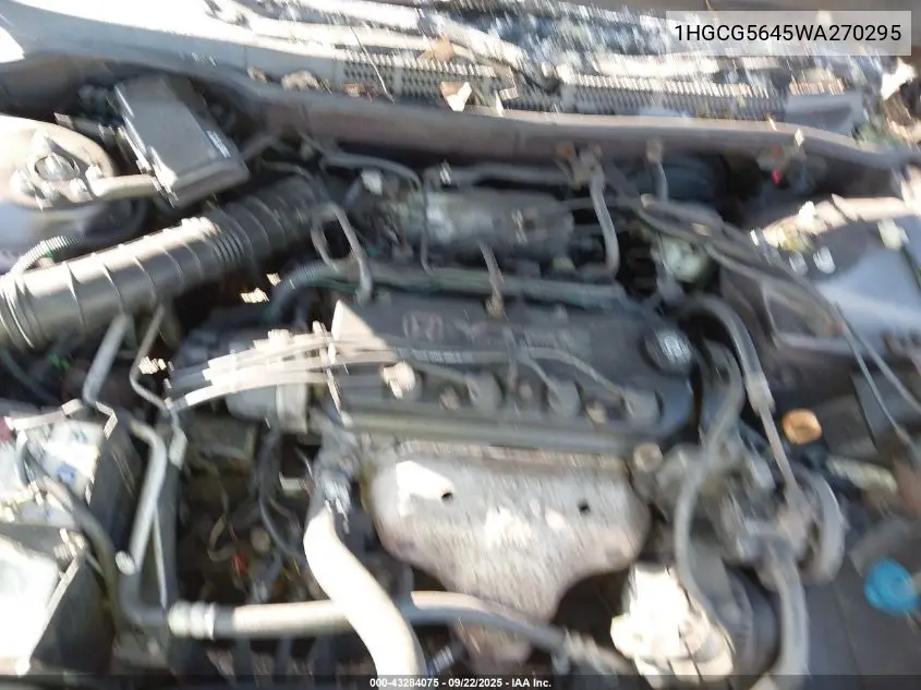1HGCG5645WA270295 1998 Honda Accord Lx