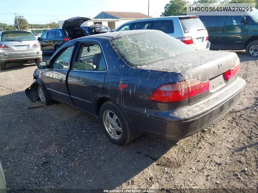 1HGCG5645WA270295 1998 Honda Accord Lx