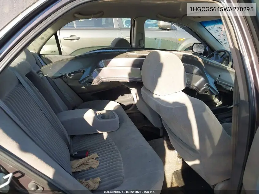 1HGCG5645WA270295 1998 Honda Accord Lx