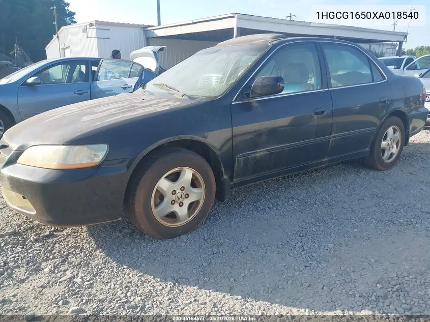 1999 Honda Accord Ex V6 VIN: 1HGCG1650XA018540 Lot: 45164577