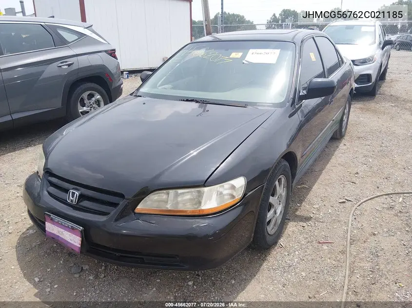 2002 Honda Accord 2.3 Se VIN: JHMCG56762C021185 Lot: 45662077