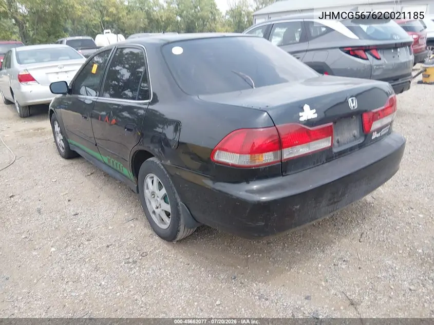 2002 Honda Accord 2.3 Se VIN: JHMCG56762C021185 Lot: 45662077