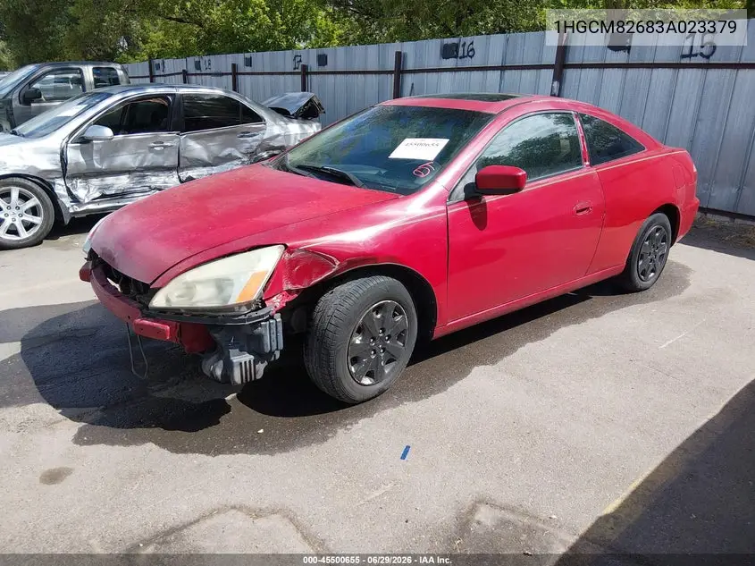 1HGCM82683A023379 2003 Honda Accord 3.0 Ex