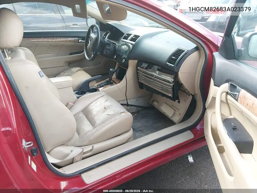 1HGCM82683A023379 2003 Honda Accord 3.0 Ex
