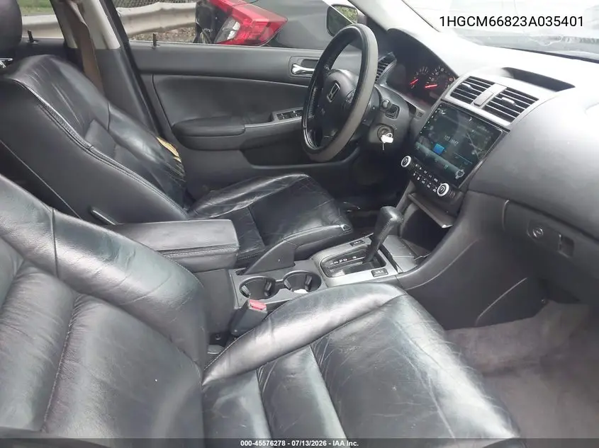 2003 Honda Accord 3.0 Ex VIN: 1HGCM66823A035401 Lot: 45576278