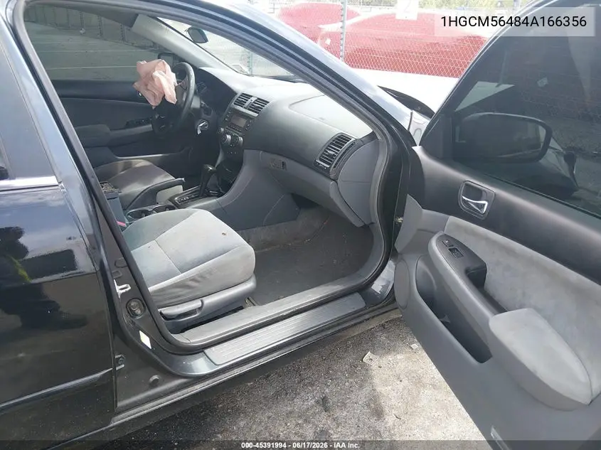 1HGCM56484A166356 2004 Honda Accord 2.4 Lx