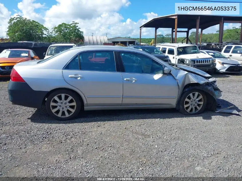 1HGCM66546A053375 2006 Honda Accord 3.0 Ex