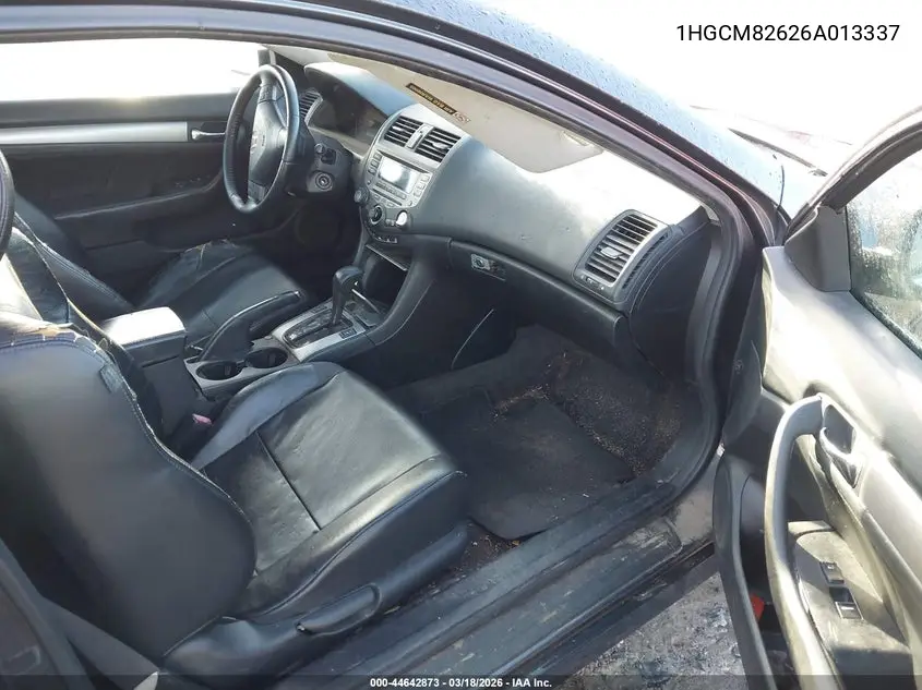1HGCM82626A013337 2006 Honda Accord 3.0 Ex
