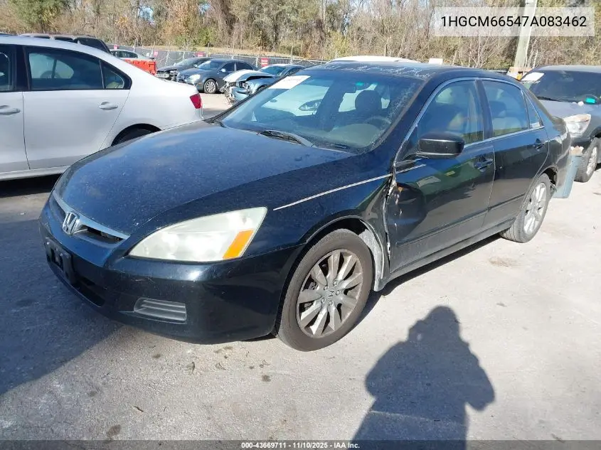 1HGCM66547A083462 2007 Honda Accord 3.0 Ex