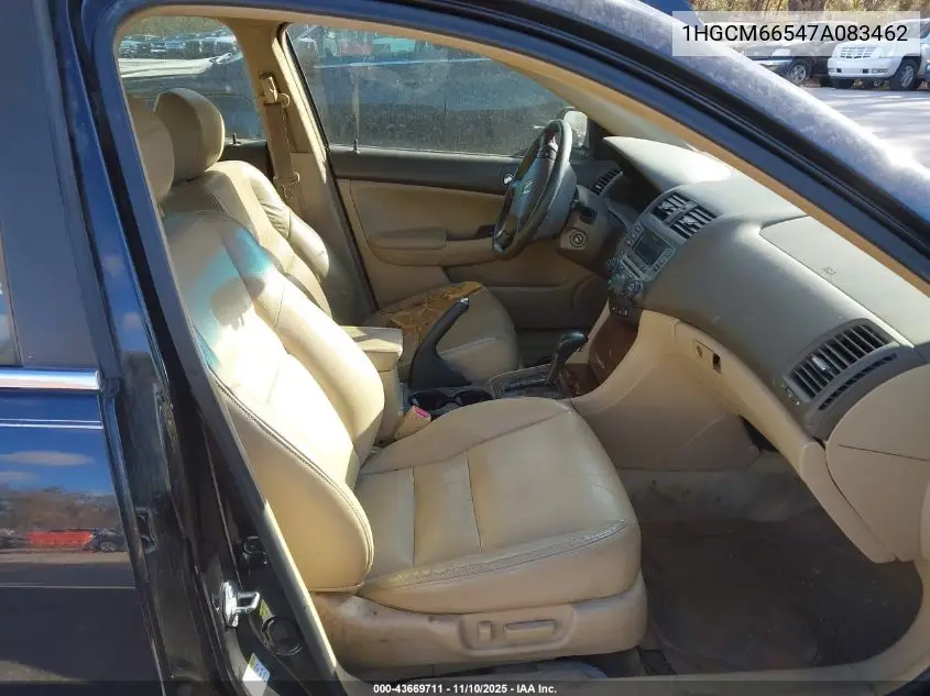 1HGCM66547A083462 2007 Honda Accord 3.0 Ex