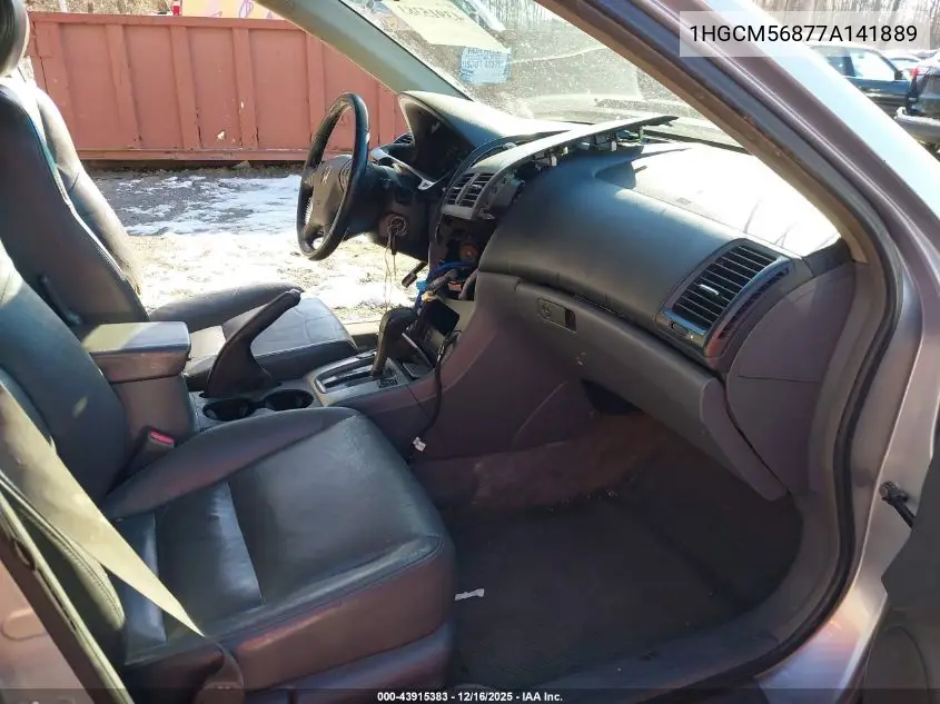 1HGCM56877A141889 2007 Honda Accord 2.4 Ex