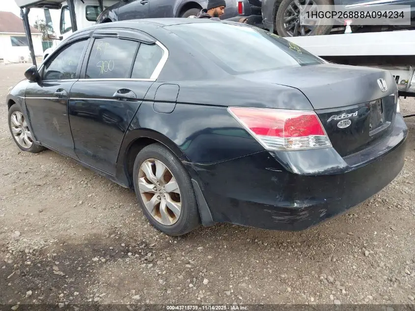 1HGCP26888A094234 2008 Honda Accord 2.4 Ex-L