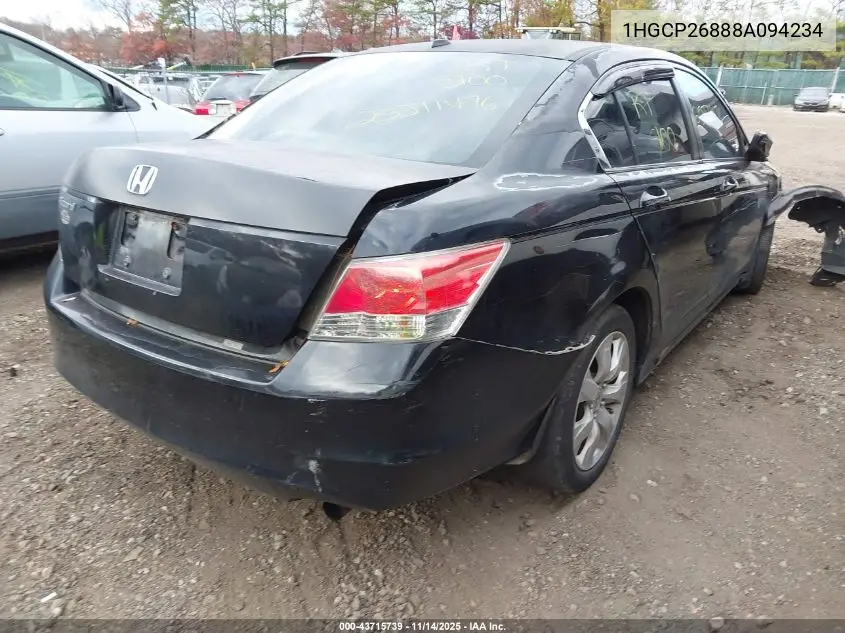 1HGCP26888A094234 2008 Honda Accord 2.4 Ex-L
