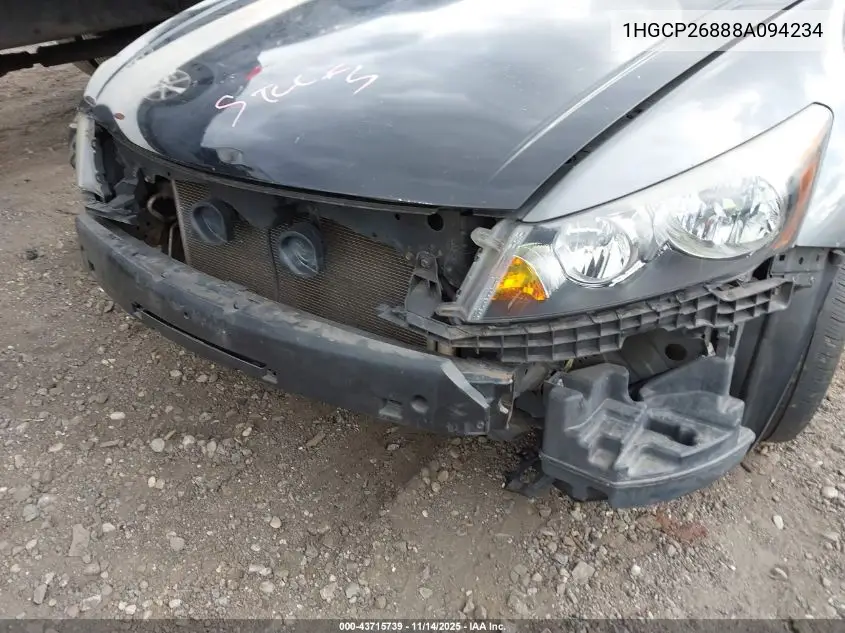 1HGCP26888A094234 2008 Honda Accord 2.4 Ex-L