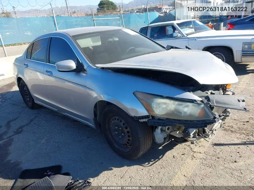 1HGCP26318A163222 2008 Honda Accord 2.4 Lx