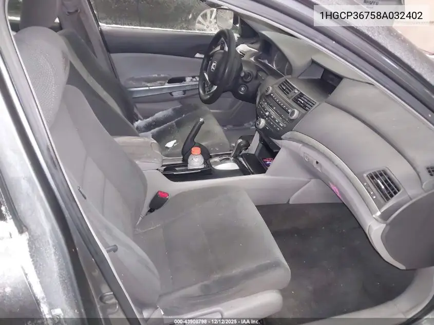 1HGCP36758A032402 2008 Honda Accord 3.5 Ex