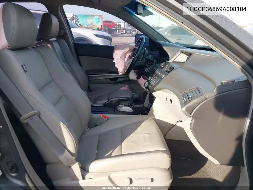 1HGCP36869A008104 2009 Honda Accord 3.5 Ex-L