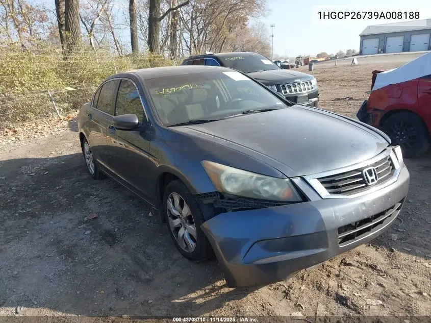 1HGCP26739A008188 2009 Honda Accord 2.4 Ex