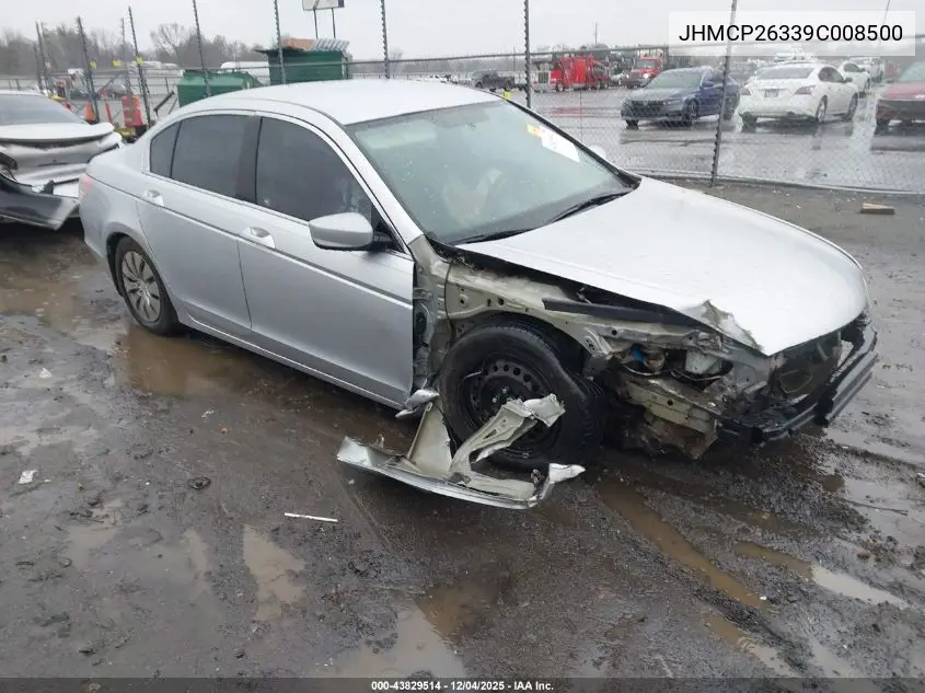 JHMCP26339C008500 2009 Honda Accord 2.4 Lx