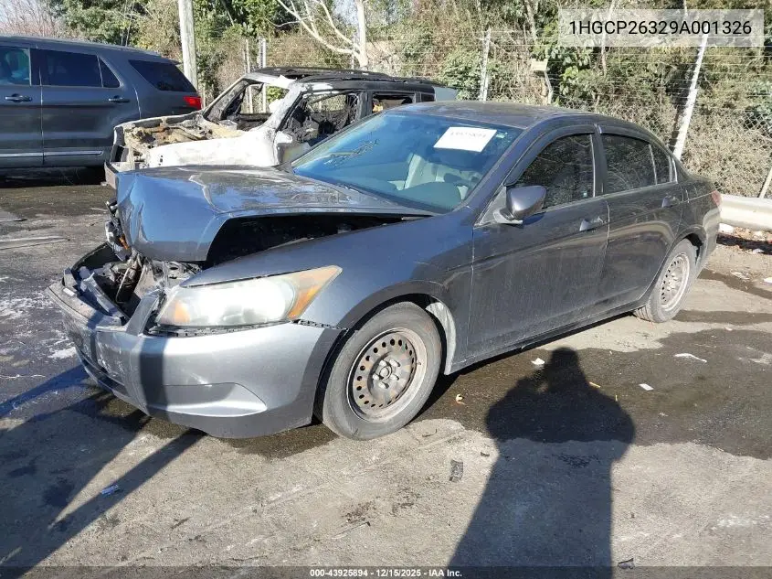 1HGCP26329A001326 2009 Honda Accord 2.4 Lx