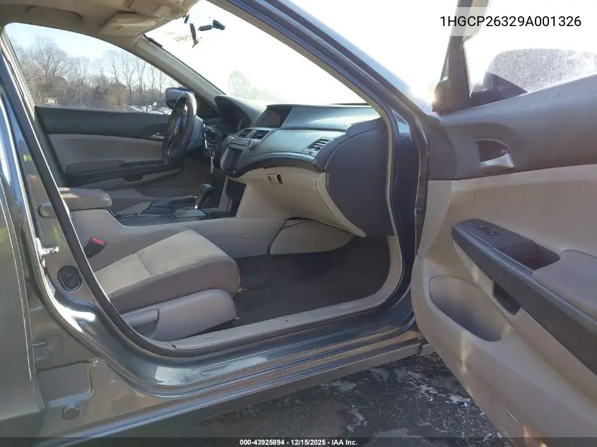 1HGCP26329A001326 2009 Honda Accord 2.4 Lx