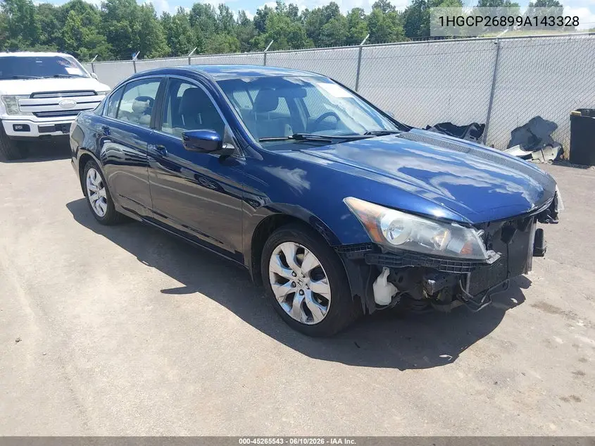 2009 Honda Accord 2.4 Ex-L VIN: 1HGCP26899A143328 Lot: 45265543