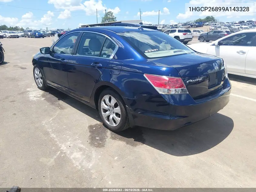 2009 Honda Accord 2.4 Ex-L VIN: 1HGCP26899A143328 Lot: 45265543