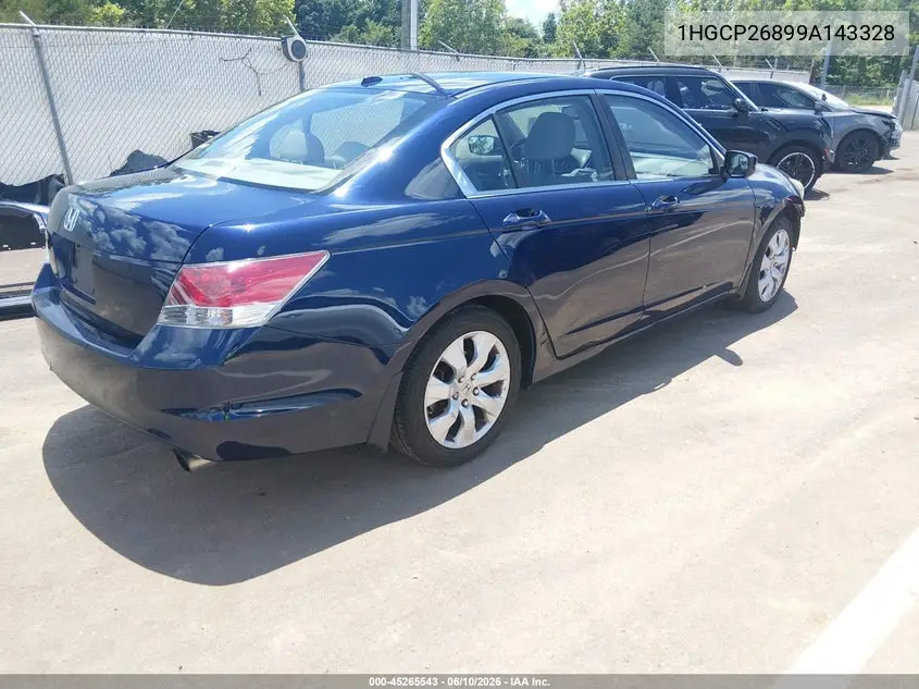 2009 Honda Accord 2.4 Ex-L VIN: 1HGCP26899A143328 Lot: 45265543
