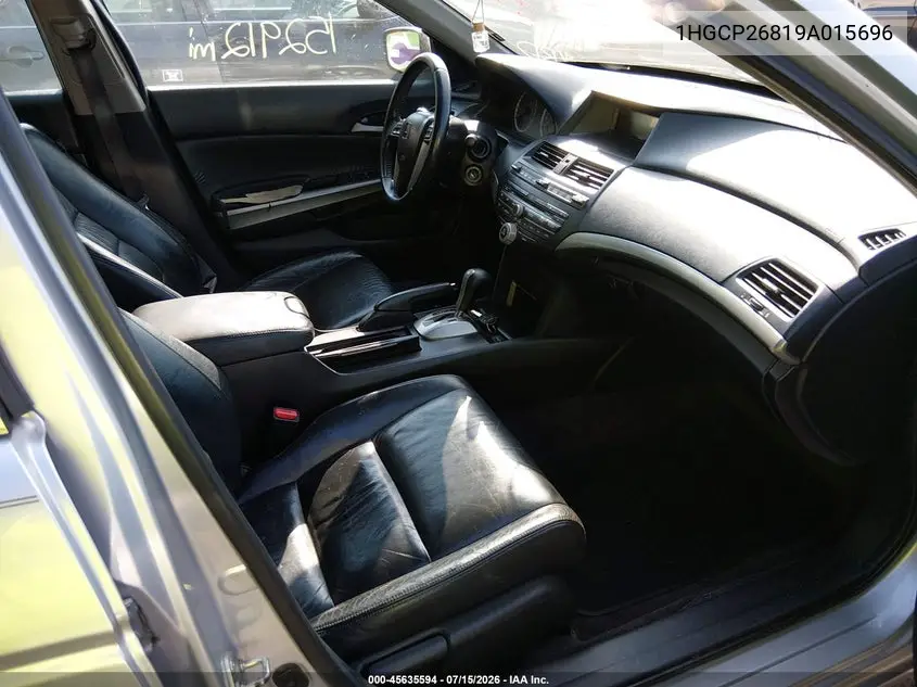 2009 Honda Accord 2.4 Ex-L VIN: 1HGCP26819A015696 Lot: 45635594