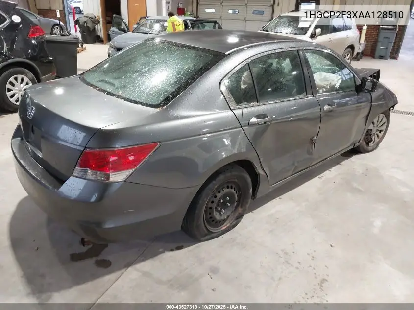1HGCP2F3XAA128510 2010 Honda Accord 2.4 Lx
