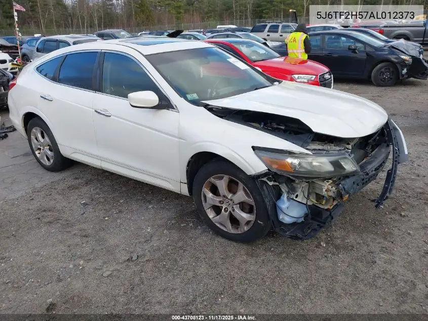 5J6TF2H57AL012373 2010 Honda Accord Crosstour Ex-L
