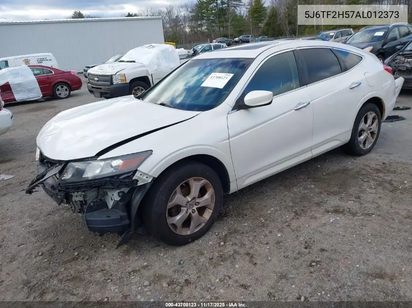 5J6TF2H57AL012373 2010 Honda Accord Crosstour Ex-L