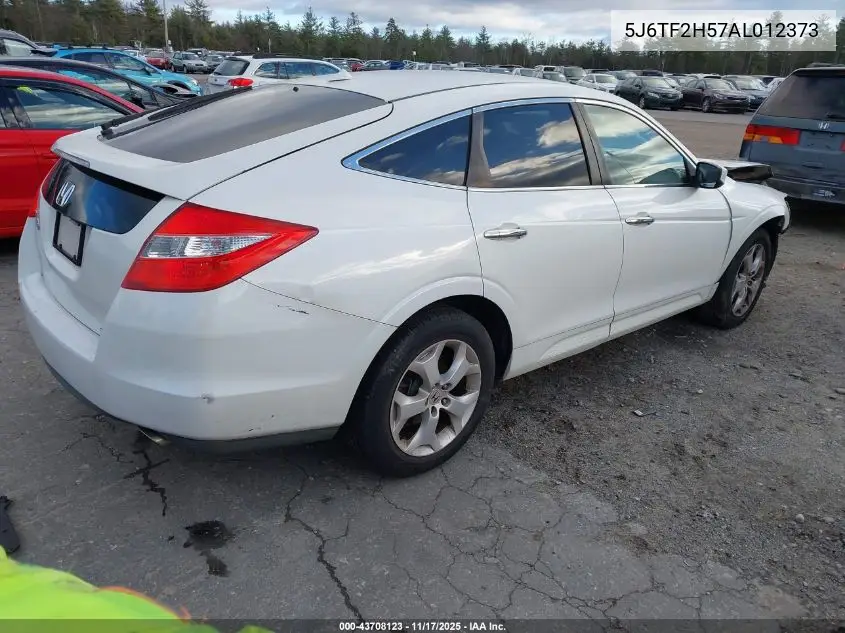 5J6TF2H57AL012373 2010 Honda Accord Crosstour Ex-L