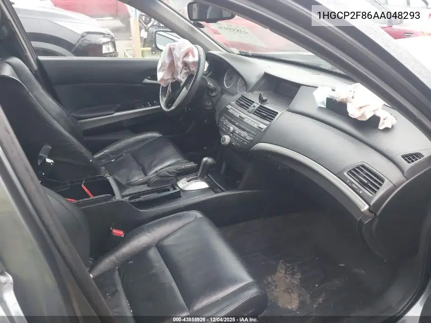 1HGCP2F86AA048293 2010 Honda Accord 2.4 Ex-L