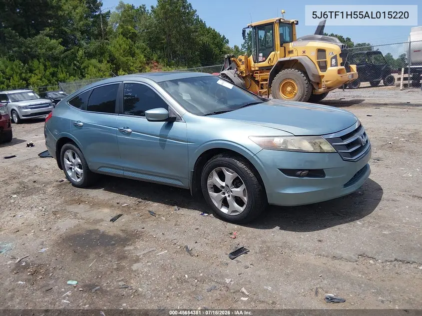 2010 Honda Accord Crosstour Ex-L VIN: 5J6TF1H55AL015220 Lot: 45654381