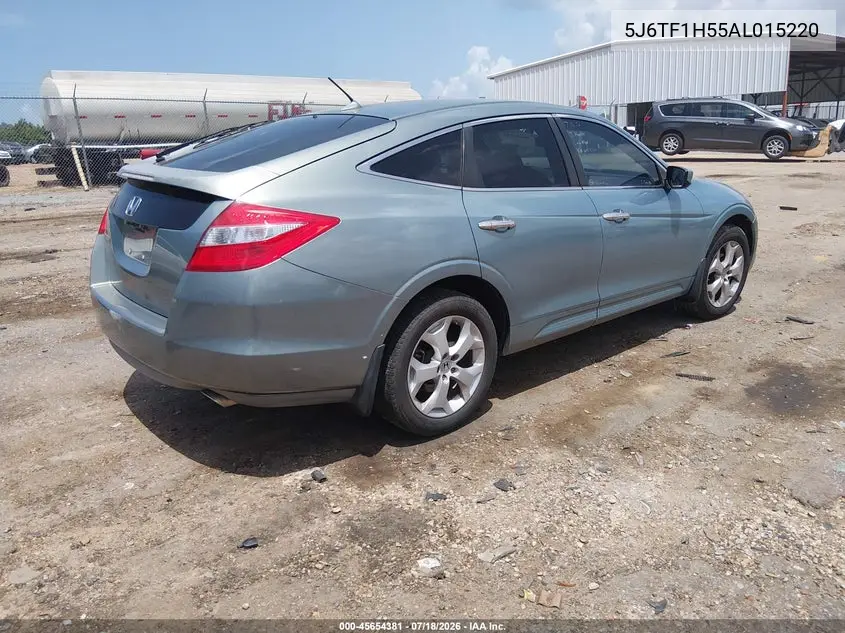 2010 Honda Accord Crosstour Ex-L VIN: 5J6TF1H55AL015220 Lot: 45654381