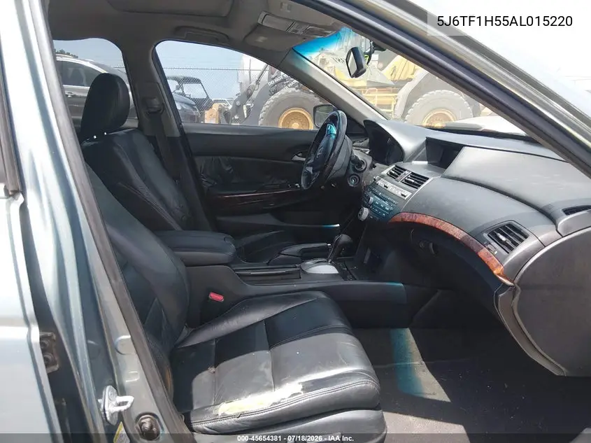 2010 Honda Accord Crosstour Ex-L VIN: 5J6TF1H55AL015220 Lot: 45654381