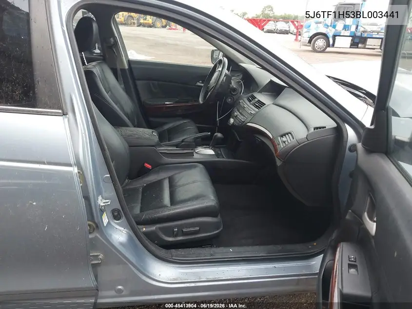 2011 Honda Accord Crosstour Ex-L VIN: 5J6TF1H53BL003441 Lot: 45413904
