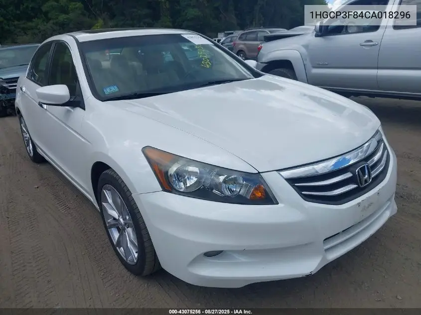 1HGCP3F84CA018296 2012 Honda Accord 3.5 Ex-L