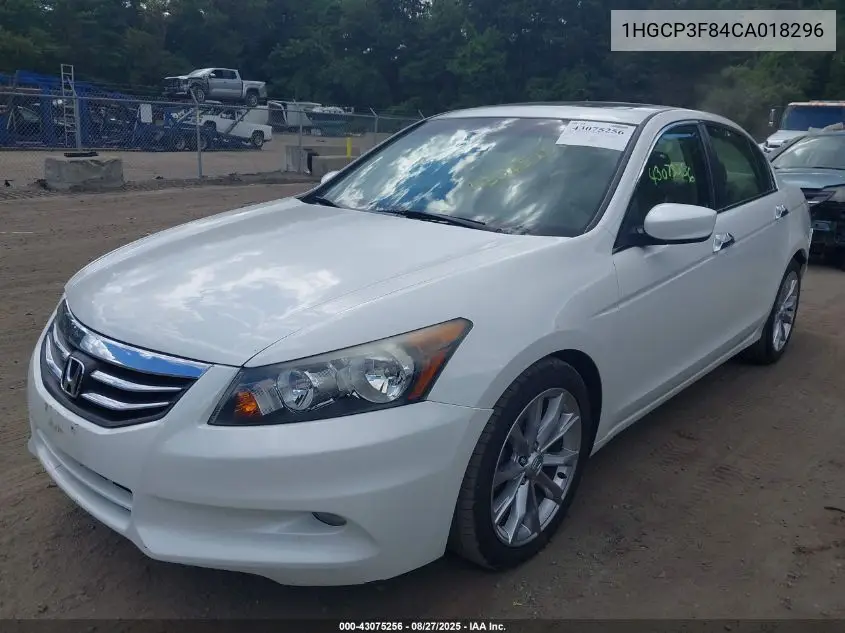1HGCP3F84CA018296 2012 Honda Accord 3.5 Ex-L